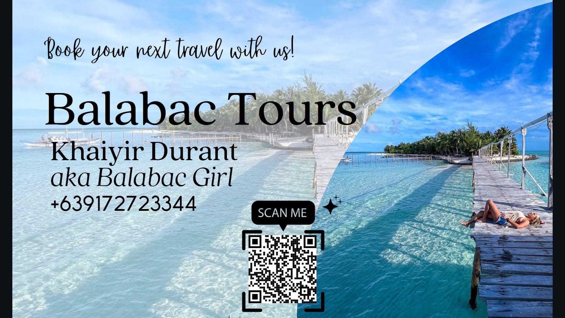 Balabac Island pristine beach with crystal clear turquoise water and white sand